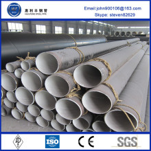 ASTM Standard three pe external coated corrosive steel pipe with big diameter